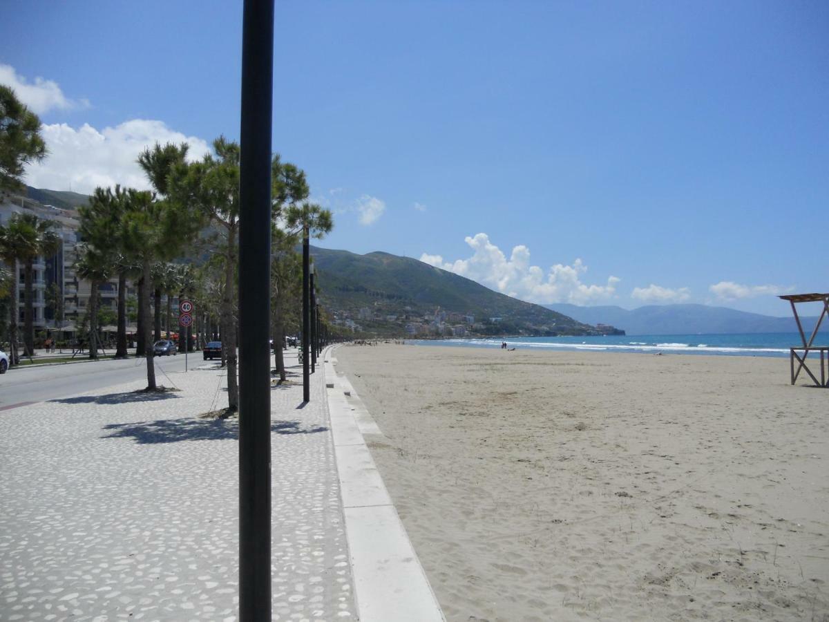 Lungomare Apartament Sea View Vlorë Eksteriør billede