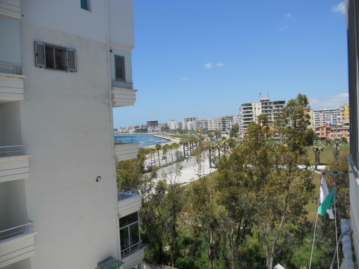 Lungomare Apartament Sea View Vlorë Eksteriør billede