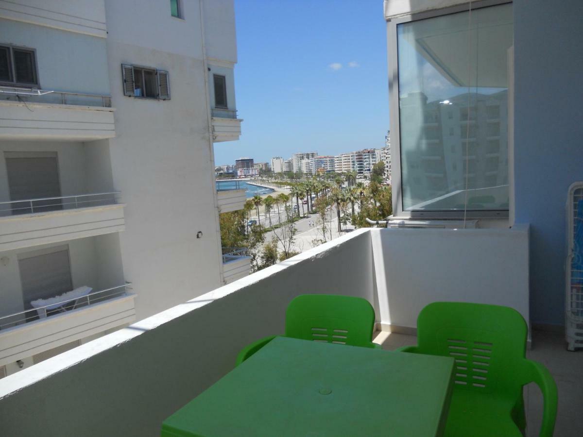 Lungomare Apartament Sea View Vlorë Eksteriør billede